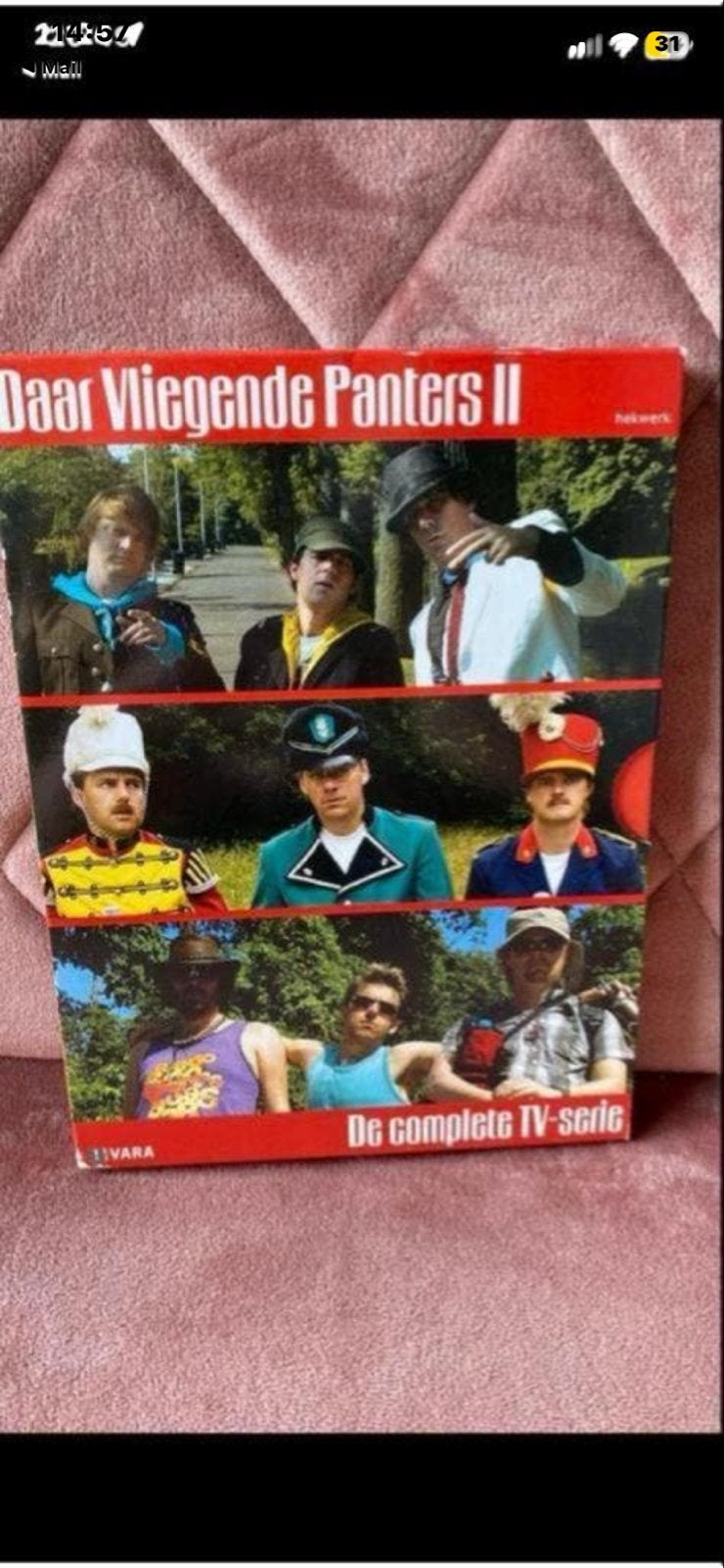 Daar Vliegende Panters II - De complete TV-serie (DVD), Alle leeftijden, Nederlands, Tv-programma of Sketches, Gebruikt