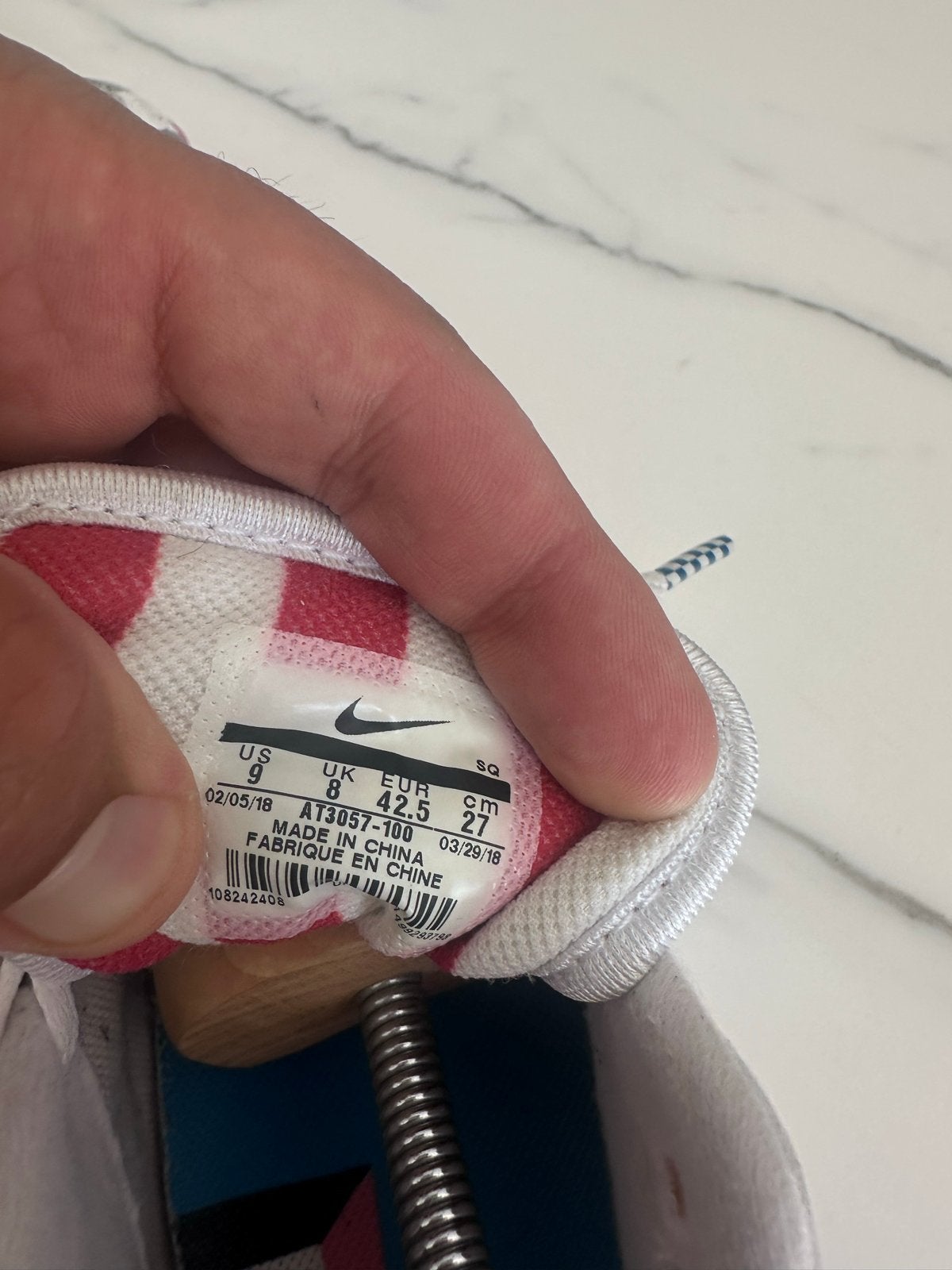 Nike Air Max 1 ‘Parra’, Ophalen of Verzenden, Gedragen, Overige kleuren, Sneakers of Gympen