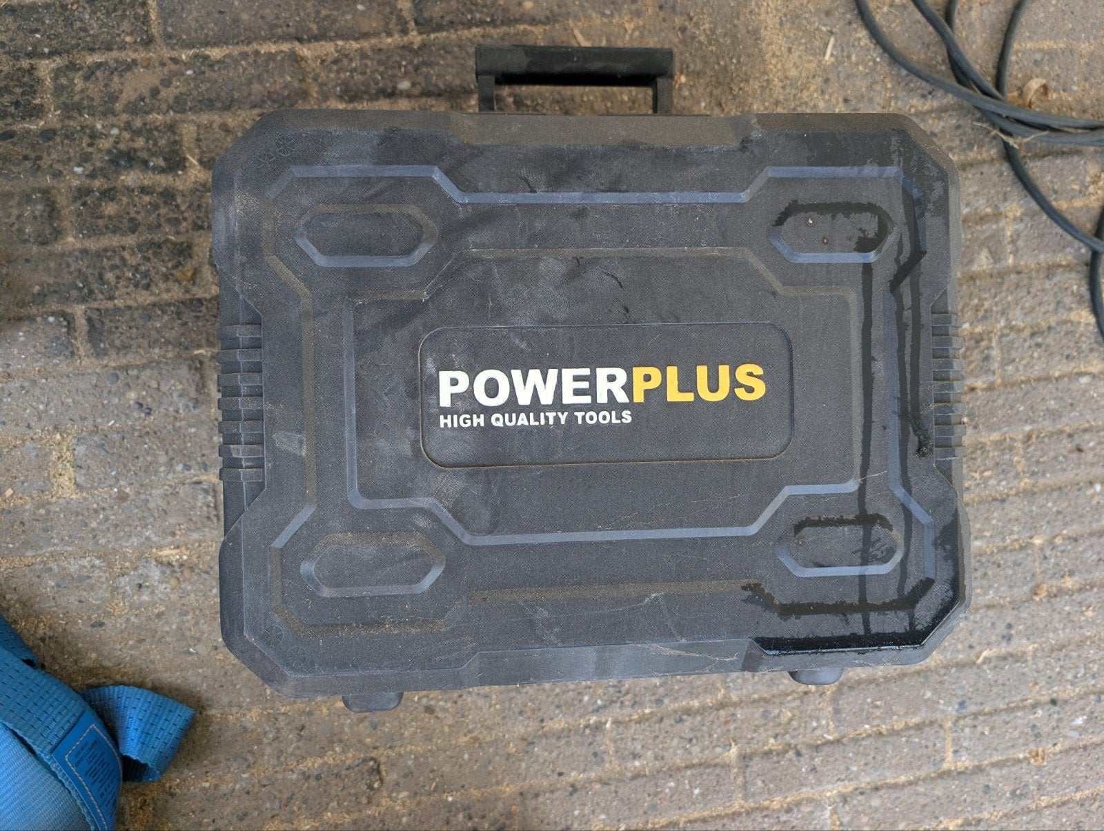 Powerplus Sleuvenfrees - Zonder schijven, Doe-het-zelf en Verbouw, Gebruikt, Sleuvenfrees, Ophalen of Verzenden, Powerplus