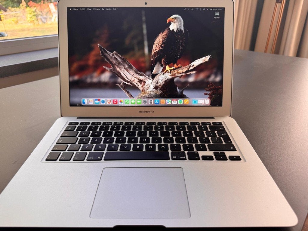 MacBook Air 13 inch in nieuwstaat, Computers en Software, Apple Macbooks, Qwerty, 8 GB, 13 inch, Minder dan 2 Ghz