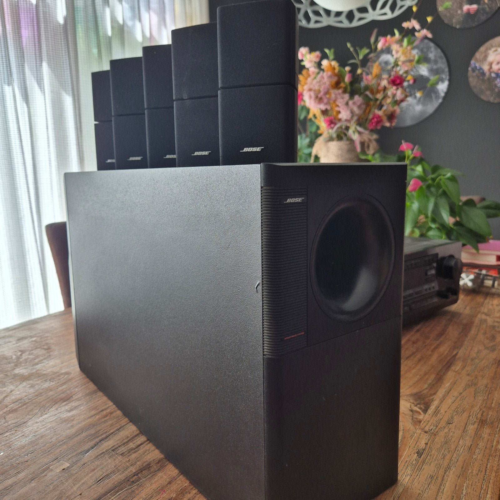 BOSE acoustimass 10 serie II, Gebruikt, Inclusief kabels, Bose, Ophalen