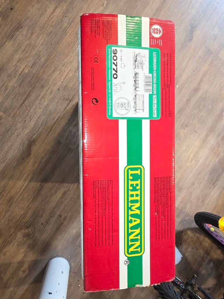 Lgb doos van startersset 90770, Hobby en Vrije tijd, Modeltreinen | Overige schalen, Ophalen of Verzenden, Gelijkstroom, LGB