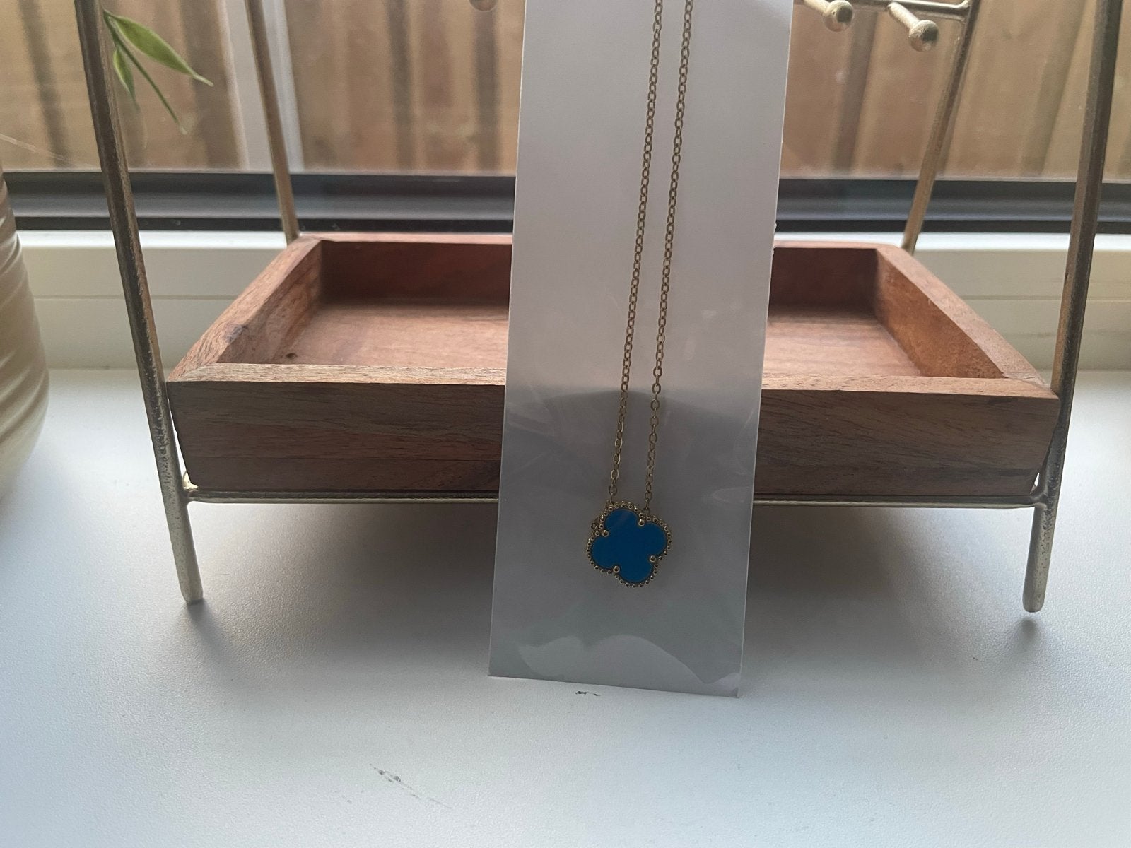 Van cleef&arples blauw goud, Nieuw, Ophalen of Verzenden, Goud, Overige materialen