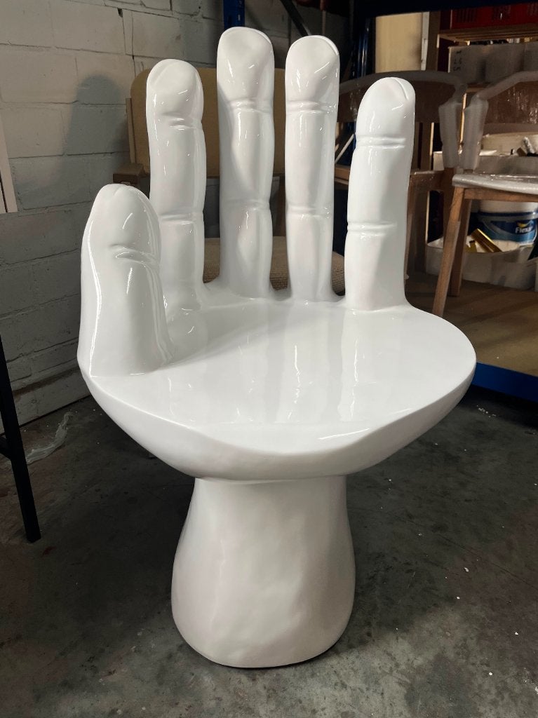POLSPOTTEN Chair hand stoel wit | Van €1100, nu, Wit, POLSPOTTEN, Nieuw, Ophalen of Verzenden