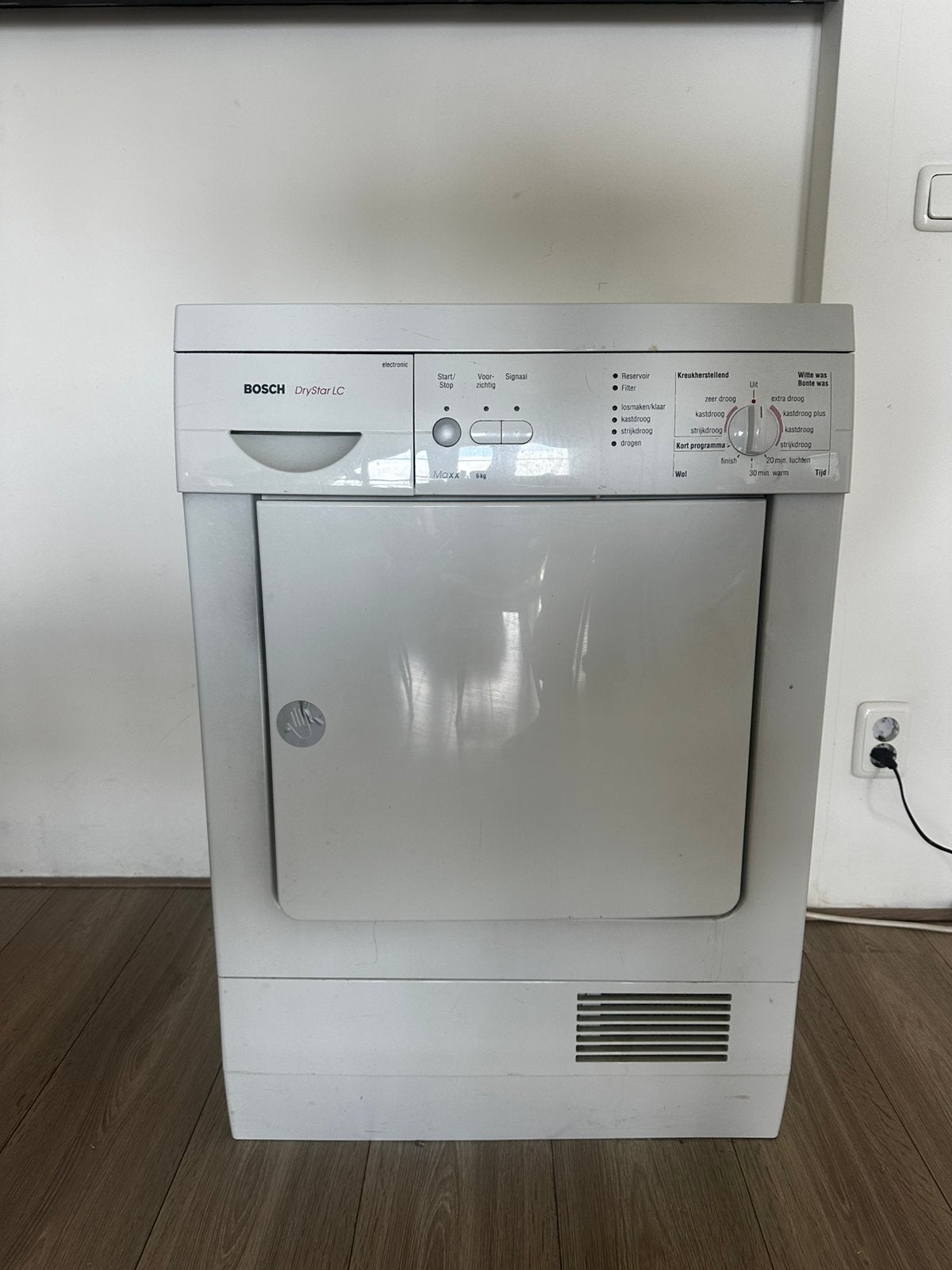 Bosch DryStar LC Condensdroger 6kg, Witgoed en Apparatuur, Wasdrogers, Gebruikt, Condens, Voorlader, 6 tot 8 kg, 85 tot 90 cm