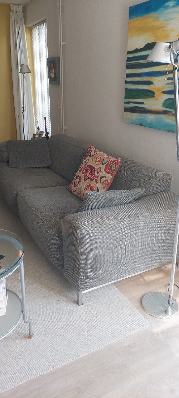 Topvorm 3-persoonsbank in goede staat, Huis en Inrichting, Ophalen, Gebruikt, Driepersoons, 75 tot 100 cm