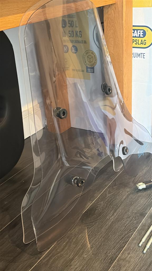 Vespa Piaggio windscherm (Smokey en normaal), Ophalen, Gebruikt, Overige typen, Vespa