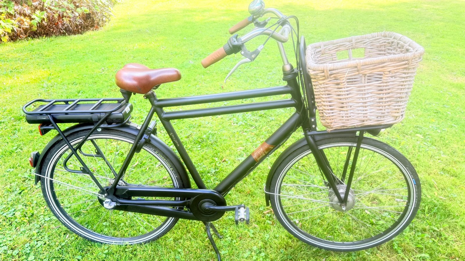 Nette goede herenfiets E-bike Sparta Pick-Up 61cm 3 speed, Ophalen, Sparta, Gebruikt, Versnellingen