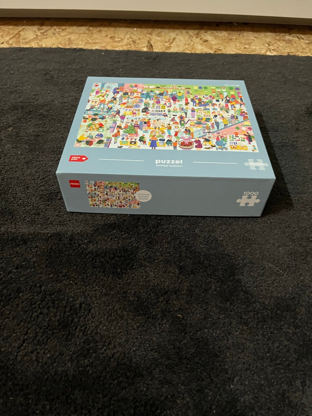 Hema Puzzel Limited Edition 1000 stukjes, Hobby en Vrije tijd, Denksport en Puzzels, Ophalen of Verzenden, 500 t/m 1500 stukjes