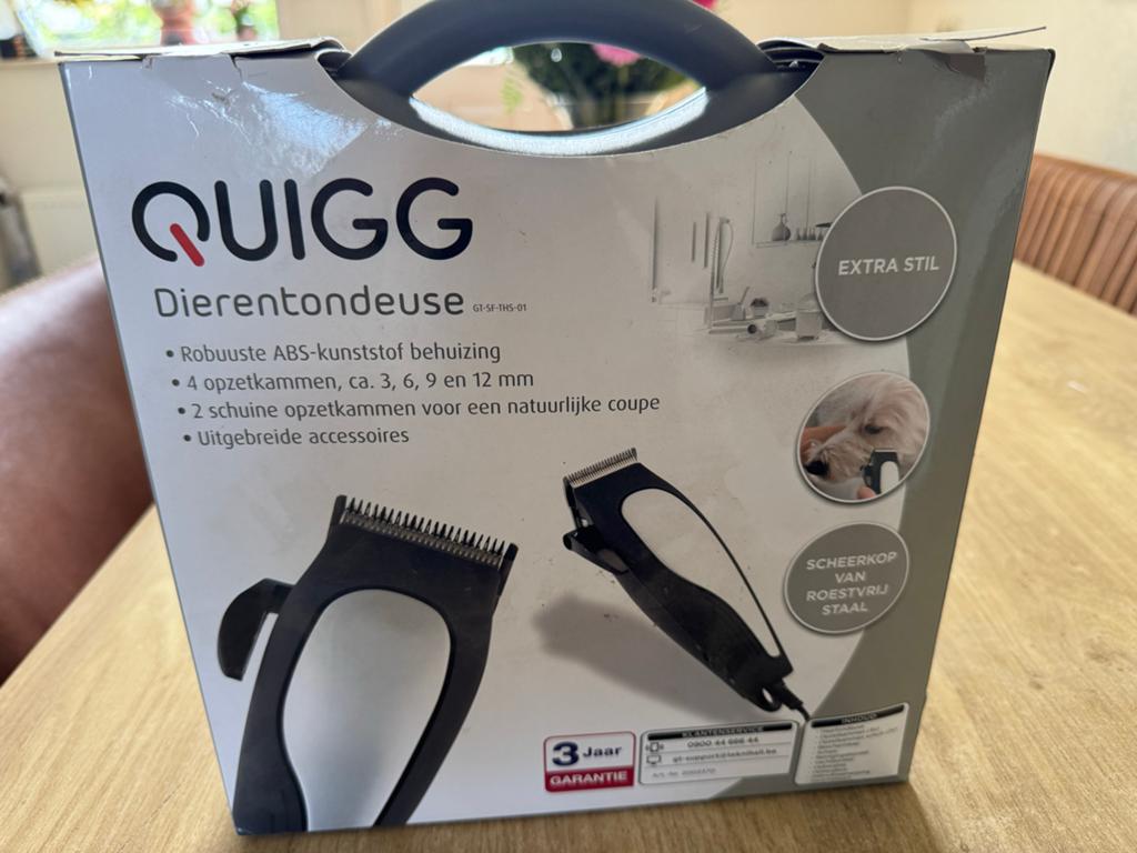 Dierentondeuse nieuw in koffer met accessoires, Ophalen of Verzenden, Nieuw