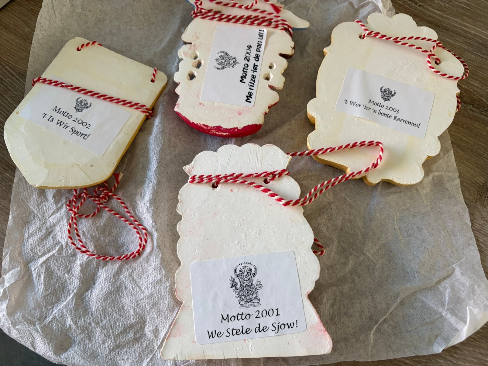 Set van 4 originele Alterse veldtekens 2001–2004, Verzamelen, Ophalen, Gebruikt