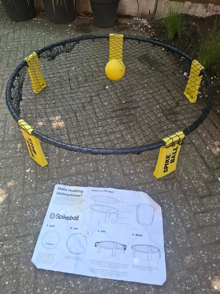 Spikeball gekocht maar misschien 3x gebruikt., Ophalen, Zo goed als nieuw