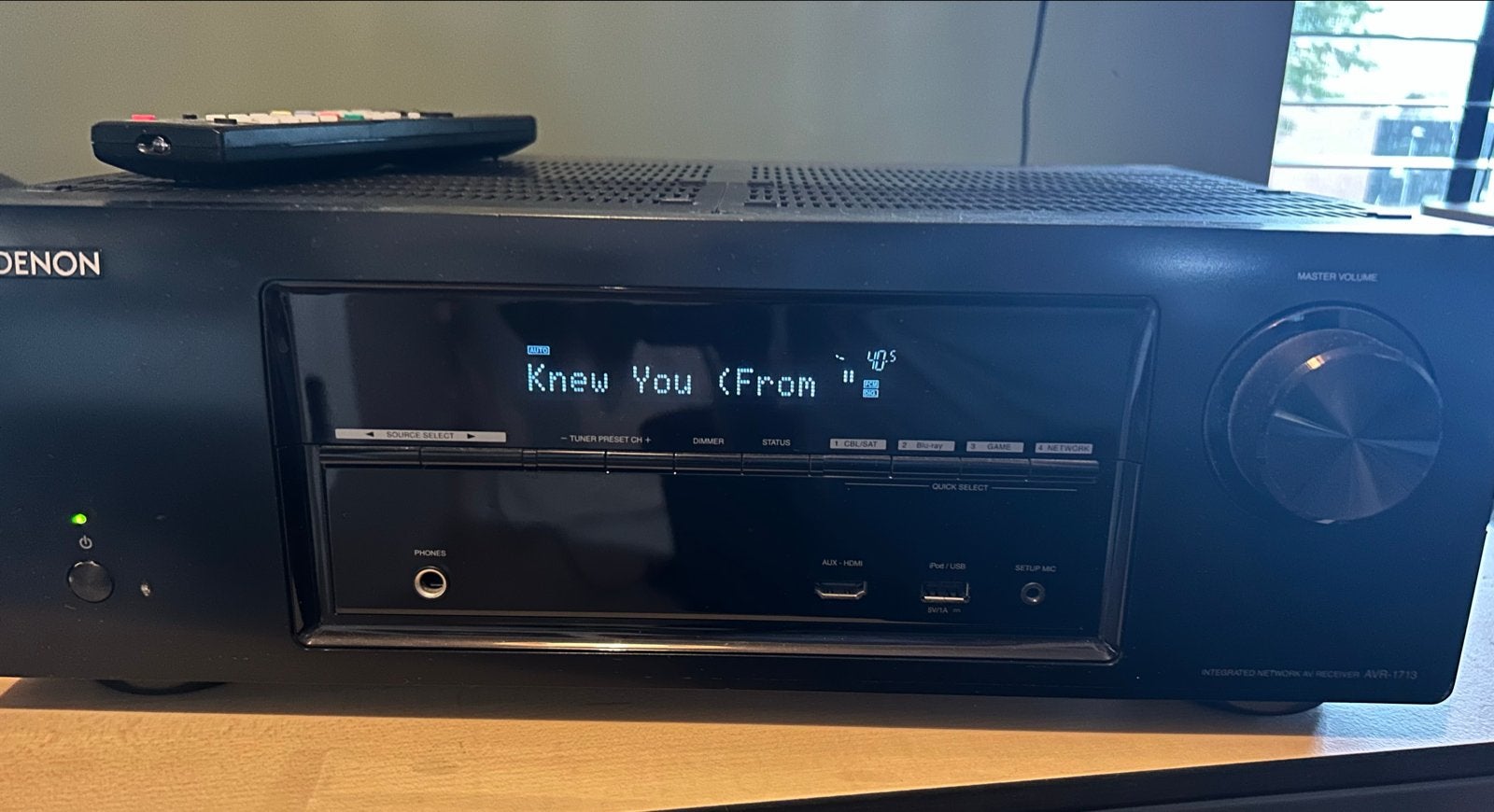 Denon AVR-1713 Receiver met Bose Acoustimass 5.1 set, Audio, Tv en Foto, Ophalen, Denon, Zo goed als nieuw, 120 watt of meer