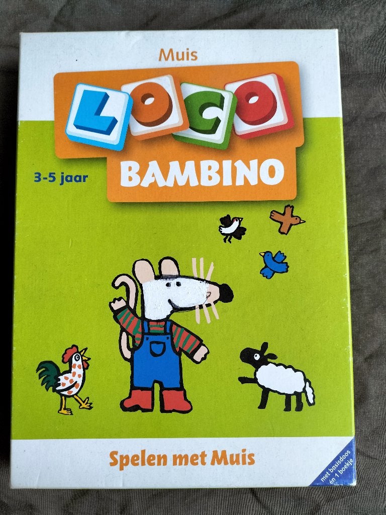 Loco Bambino - Spelen met Muis / 3-5 jaar, Ophalen of Verzenden, Zo goed als nieuw