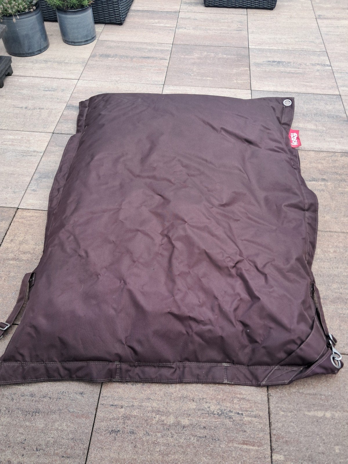 Zgan fatboy bruin, Ophalen, Zo goed als nieuw, Bruin