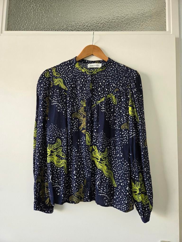 Prachtige POM Amsterdam dames blouse, maat 42, Kleding | Dames, POM Amsterdam, Blauw, Maat 42/44 (L), Ophalen of Verzenden