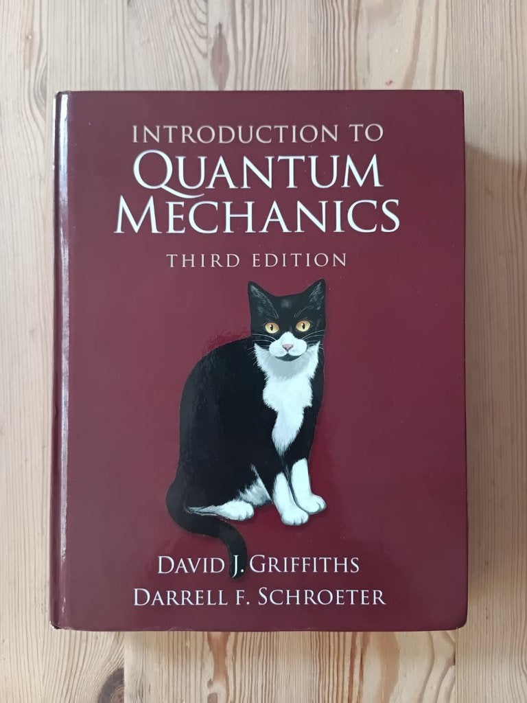 Introduction to Quantum Mechanics 3rd, Griffiths & Schroeter, Ophalen of Verzenden, Beta, Zo goed als nieuw, WO