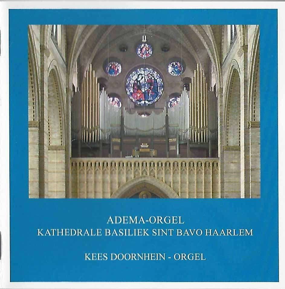 OrgelCD: Kees Doornhein - Adema-orgel St. Bavo Haarlem, Ophalen of Verzenden, Zo goed als nieuw, Koren of Klassiek