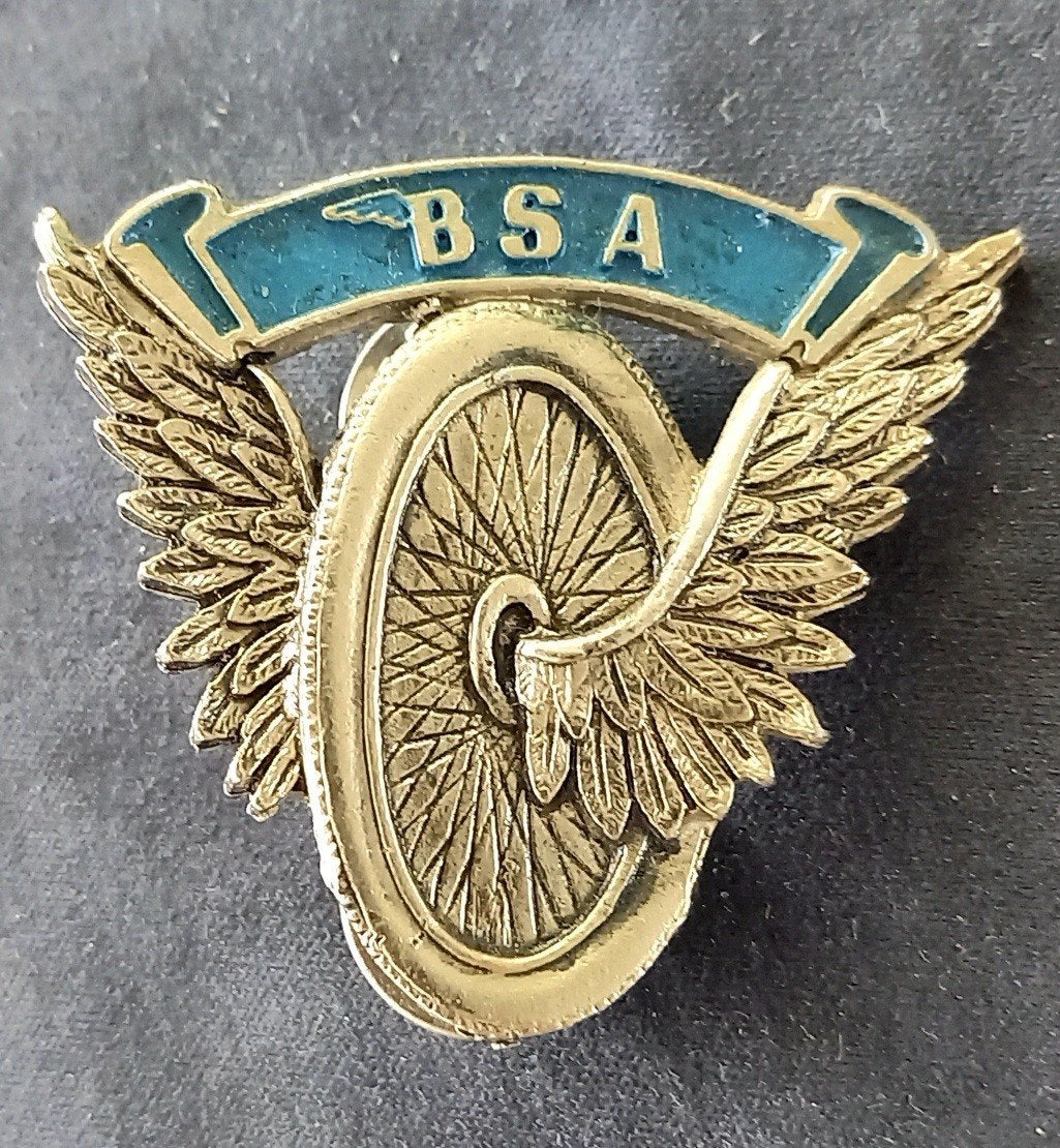 BSA Broche Birmingham Small Arms B.S.A, Ophalen of Verzenden, Overige onderwerpen