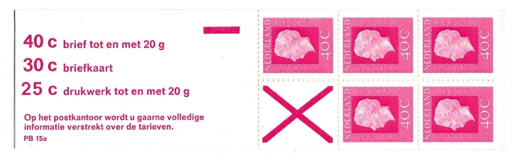 PB. 15 a, Postzegels en Munten, Postzegels | Nederland, Ophalen of Verzenden, Postfris