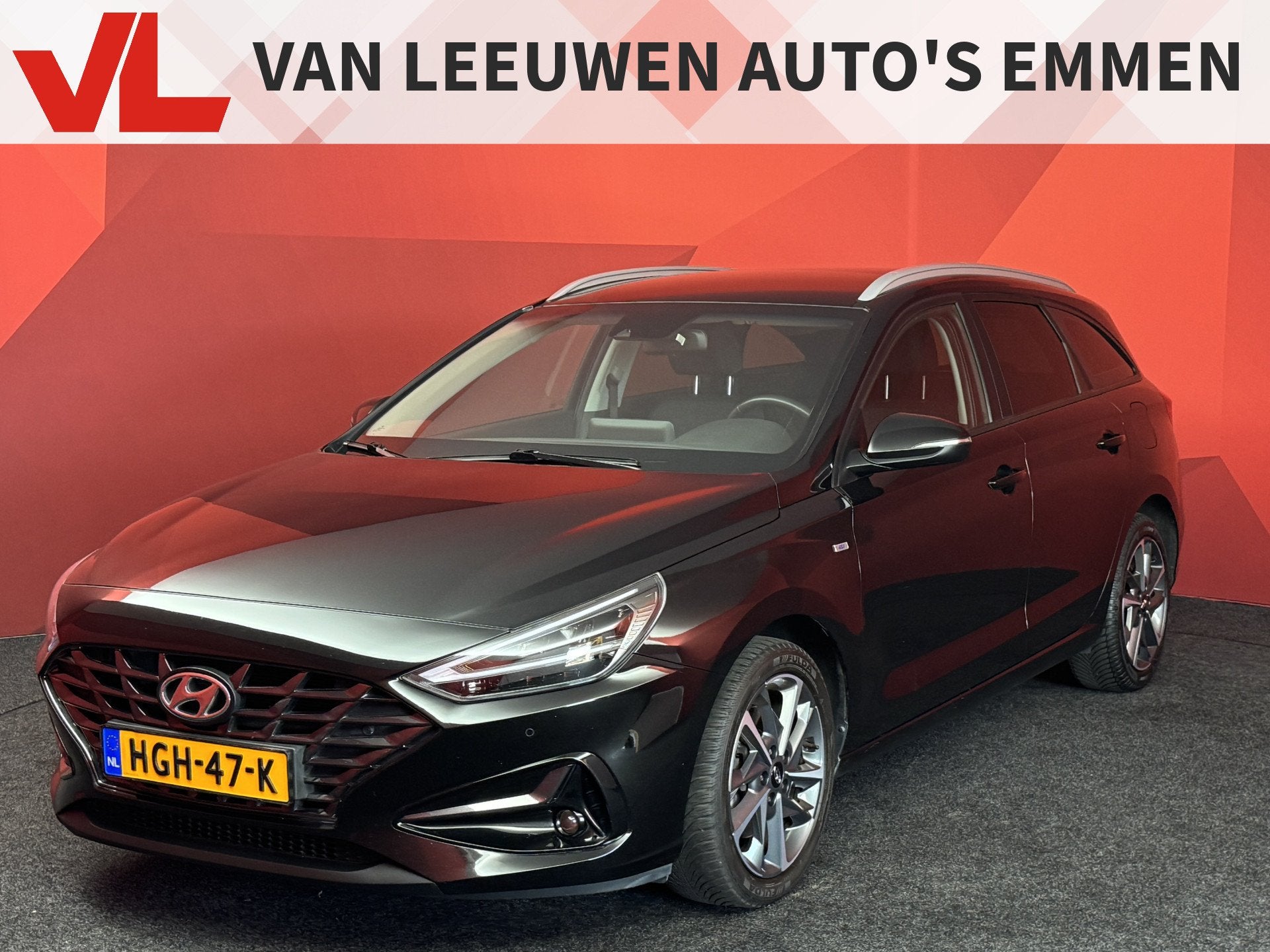 Hyundai i30 Wagon 1.0 T-GDi MHEV Comfort | Clima | Stoel/Stu, Stof, Gebruikt, Automatische klimaatregeling, Zwart
