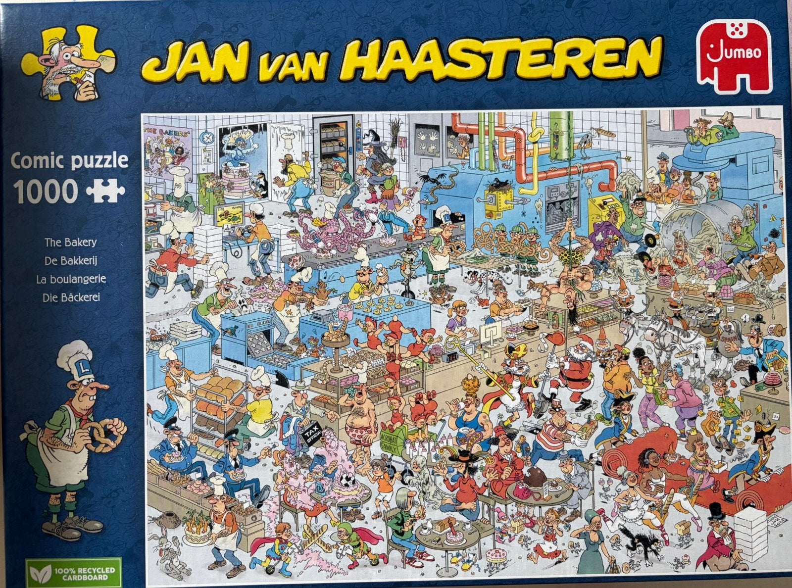 Jan van Haasteren, Ophalen, 500 t/m 1500 stukjes, Zo goed als nieuw