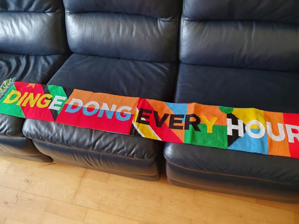 Eurovision 2021 Rotterdam Fansjaal Dinge Dong, Ophalen of Verzenden, Nieuw