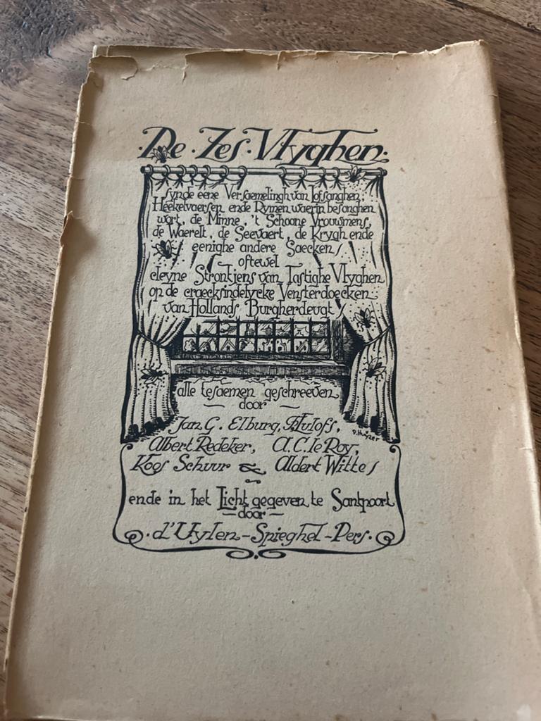 De Zes Vlyghen - Oude Nederlandse Poëziebundel, Ophalen, Gelezen, Nederland