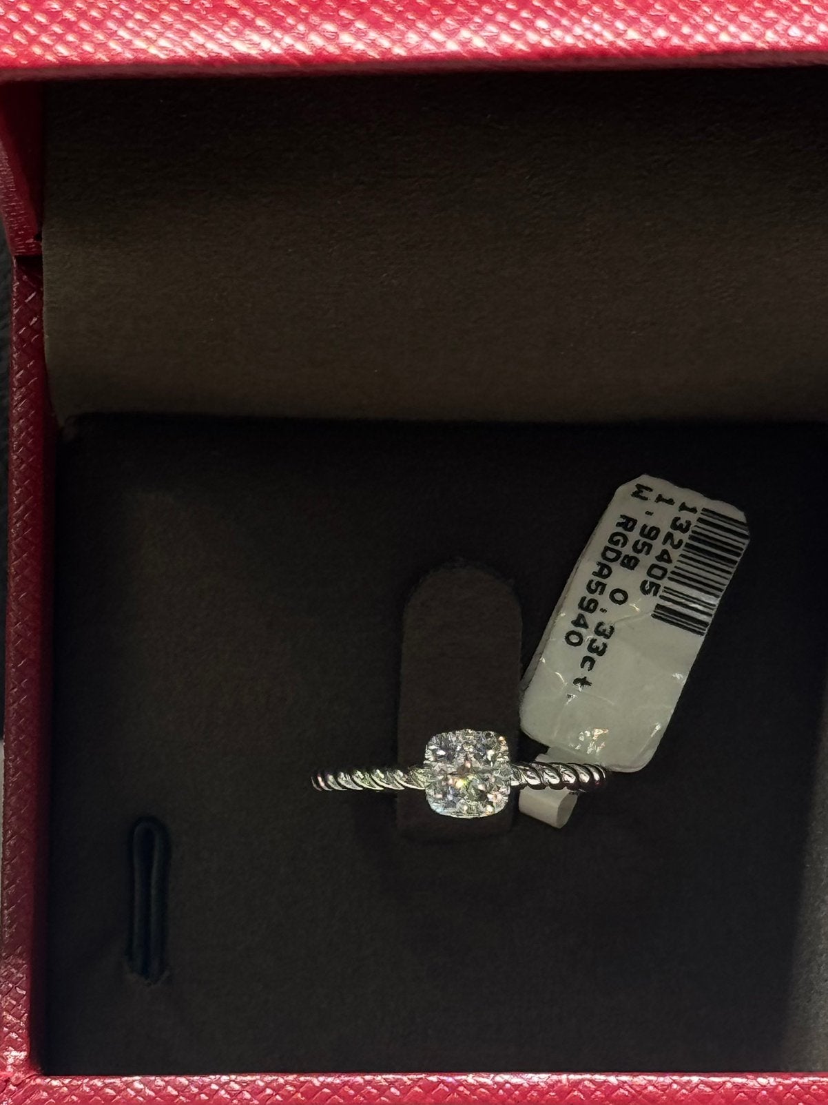 18K Goud - Diamanten Ring - 18Karaat - Nieuw - NU 30%KORTING, Sieraden, Tassen en Uiterlijk, Ringen, Wit, Nieuw, Ophalen of Verzenden
