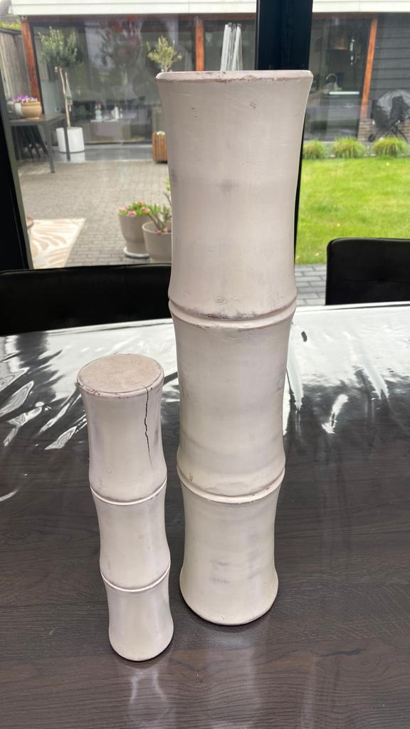 Bamboe staanders, Ophalen, Gebruikt