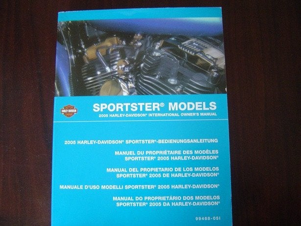 HARLEY DAVIDSON 2005 SPORTSTER models owner's manual, Motoren, Ophalen of Verzenden, Harley-Davidson of Buell