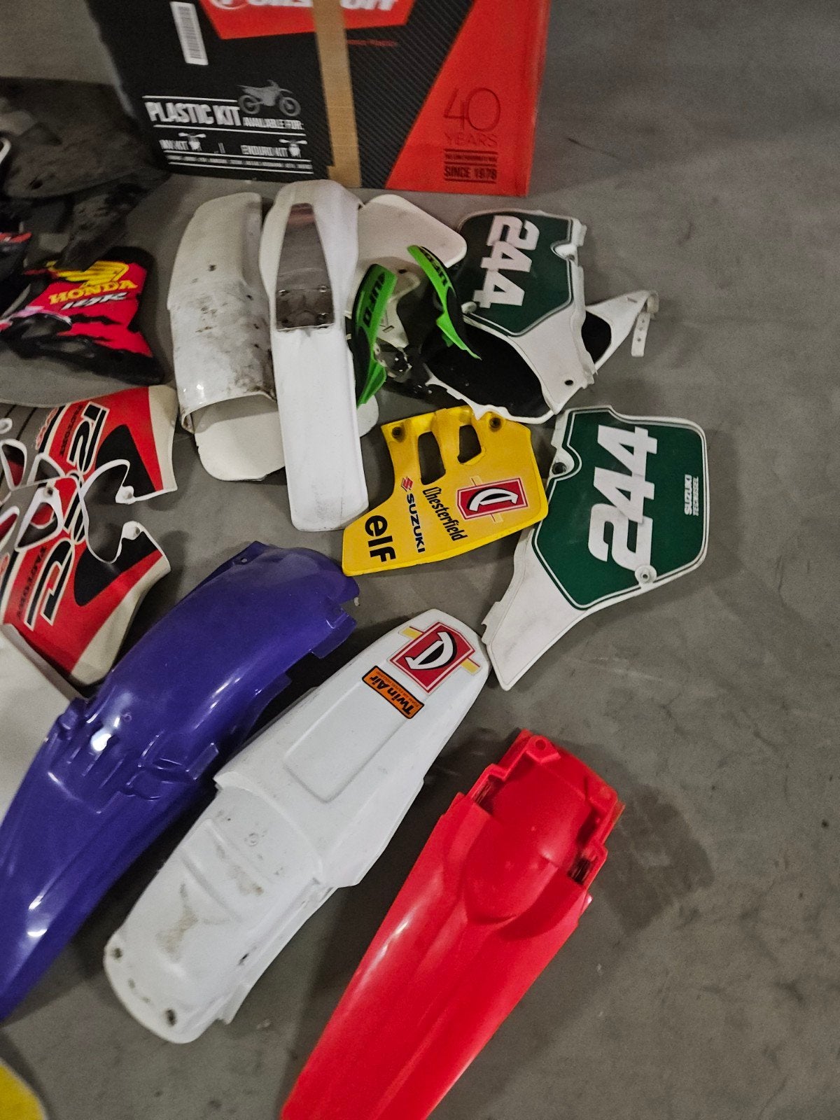 crossmotor kappen kapwerk plasic, Ophalen