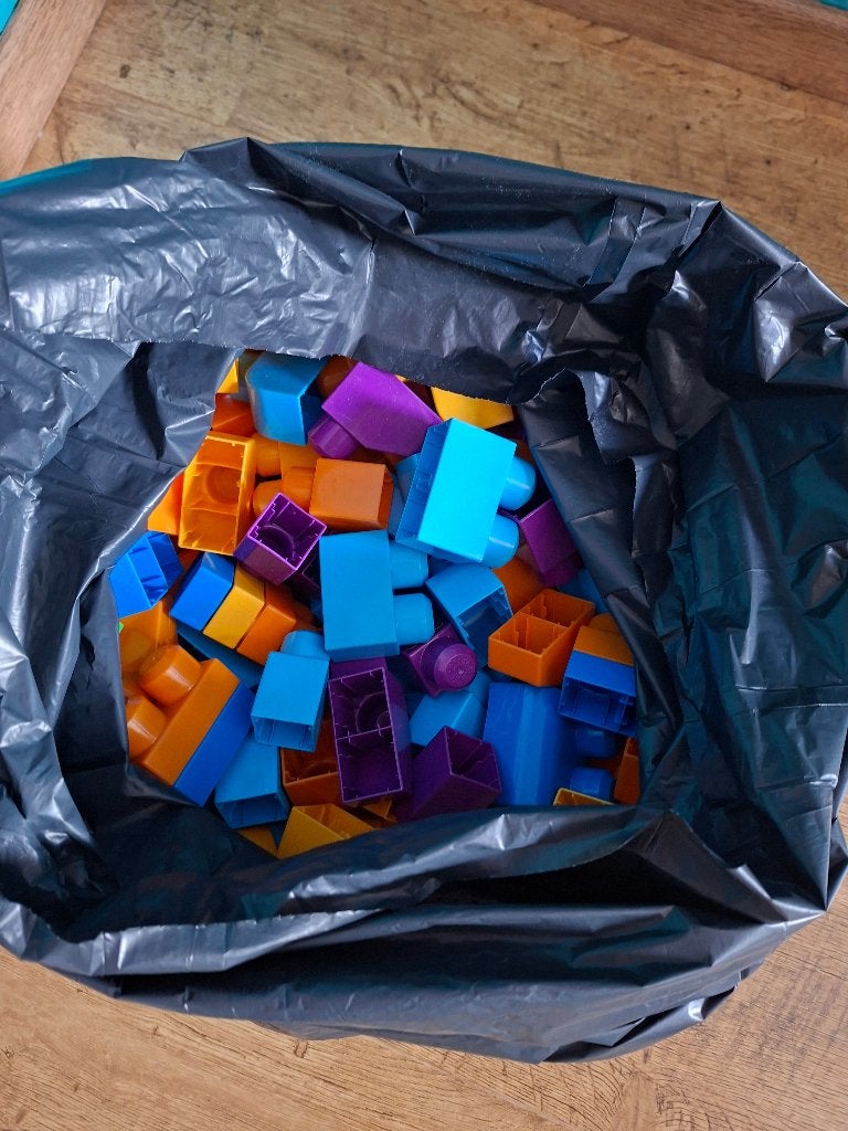 Mega blocks, Ophalen, Gebruikt, Megabloks