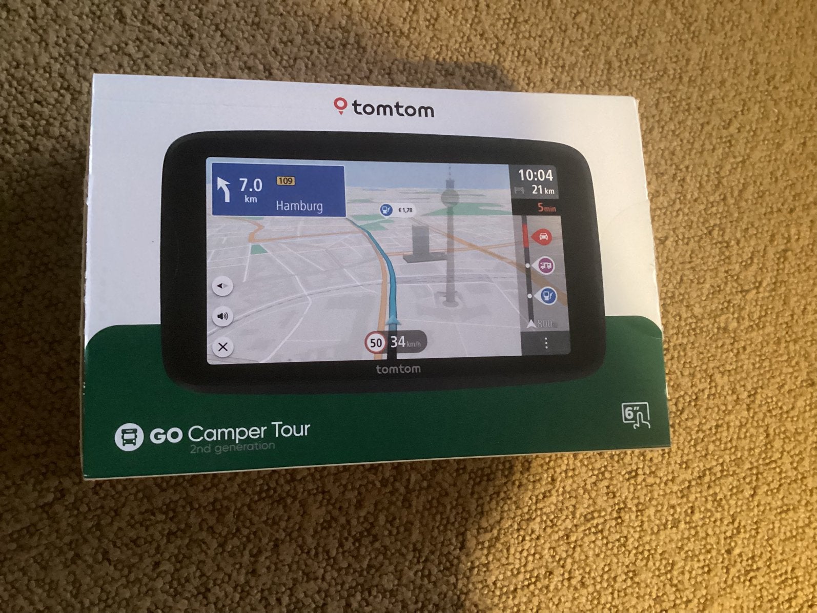 Camper tour 2e generation  Tomtom, Ophalen of Verzenden, Nieuw