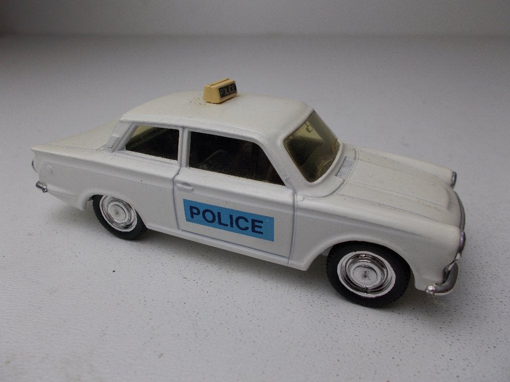 1989 Corgi LOTUS CORTINA "POLICE" I.z.g.st., Hobby en Vrije tijd, Modelauto's | 1:32, Zo goed als nieuw, Auto, Corgi, Ophalen of Verzenden