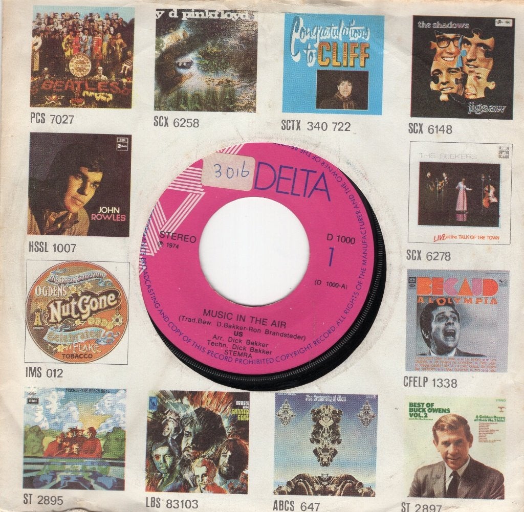 US  -  Music in the air, Gebruikt, 7 inch, Ophalen of Verzenden, Pop