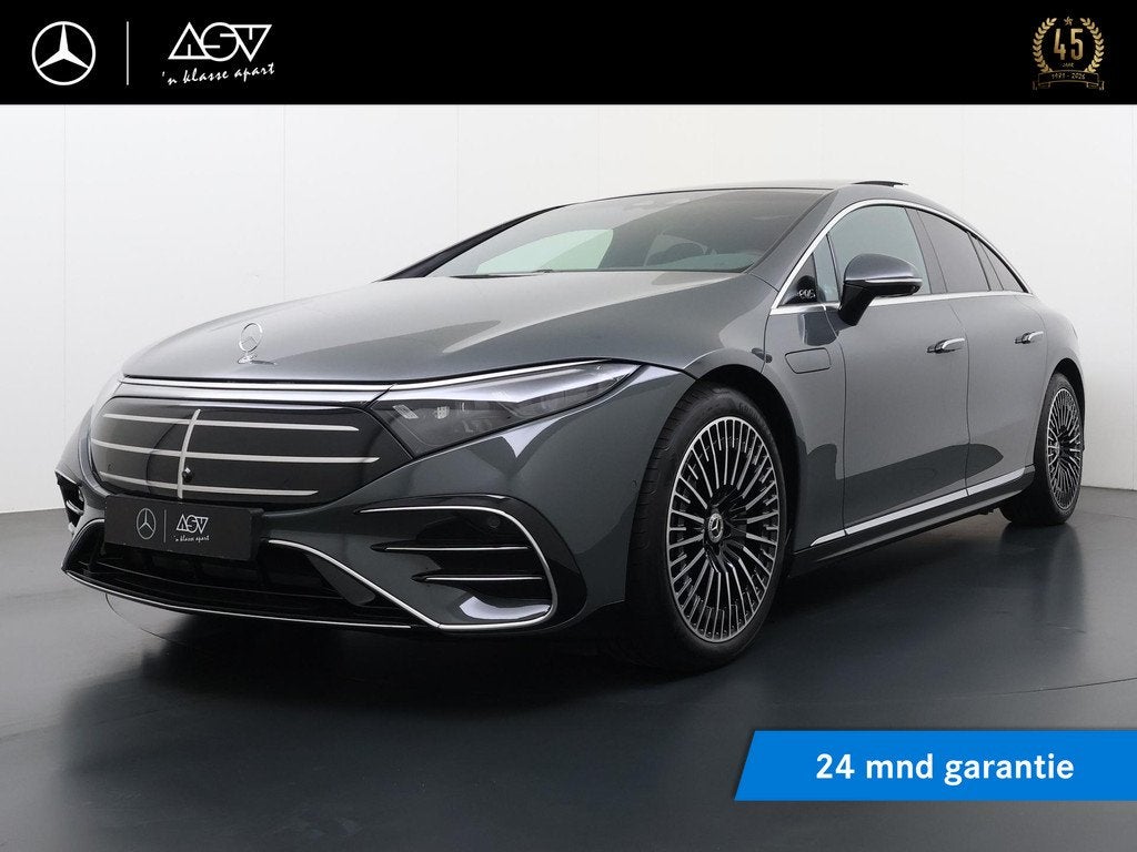 Mercedes-Benz EQS 450 4MATIC AMG Line 118 kWh Accu | Hypersc, Auto's, Mercedes-Benz, Gebruikt, 750 kg, 771 km, 360 pk