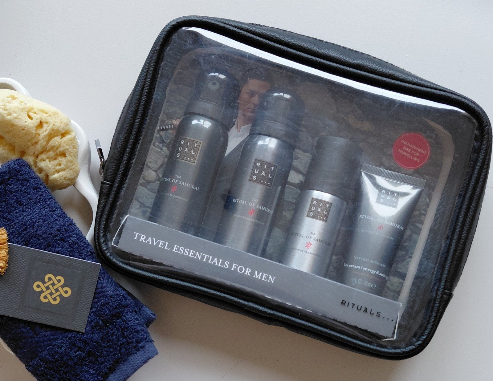 Rituals... Samurai Reisset met toilettas ● NIEUW ●, Ophalen of Verzenden, Nieuw, Bad & Douche