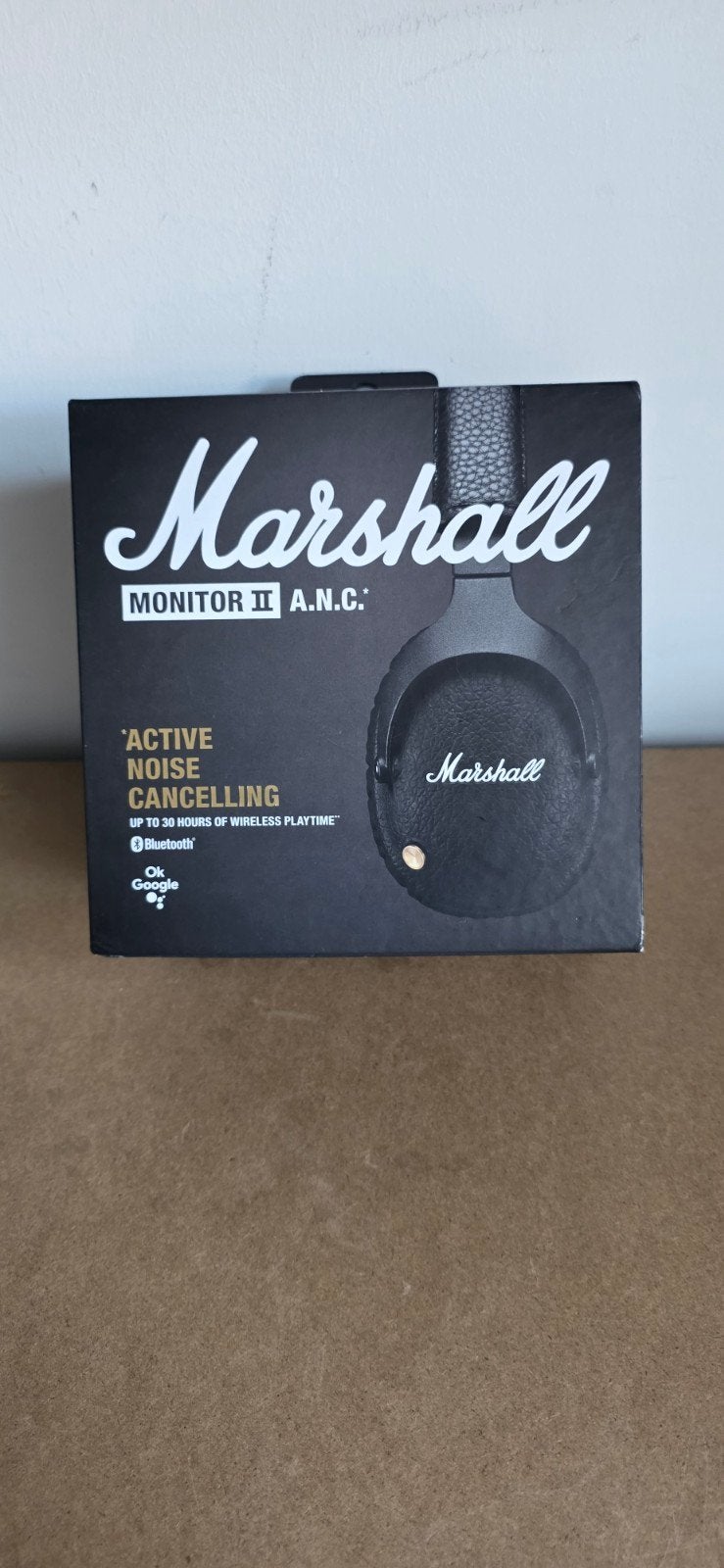 Marshall Monitor II A.N.C. koptelefoon, zwart, z.g.a.n., Ophalen of Verzenden, Zo goed als nieuw, Marshall, Draadloos