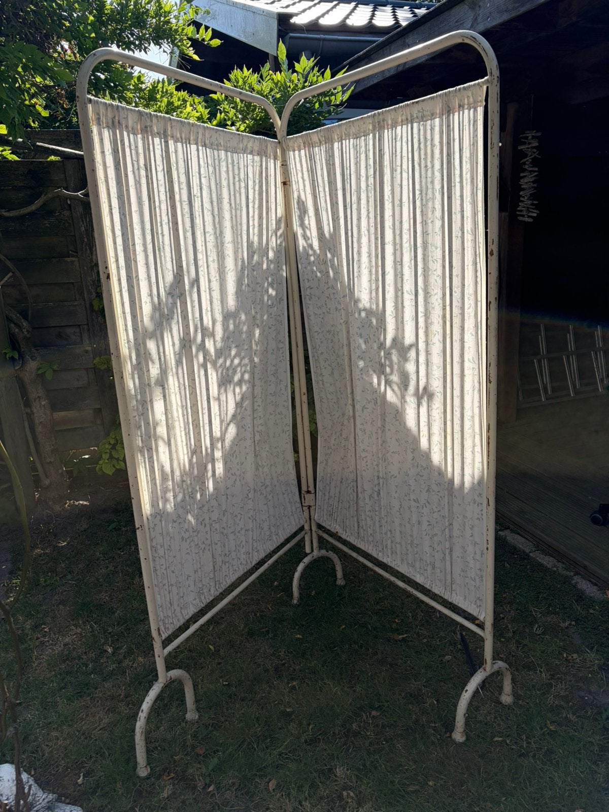 Brocante ziekenhuis kamerscherm, Ophalen, Gebruikt