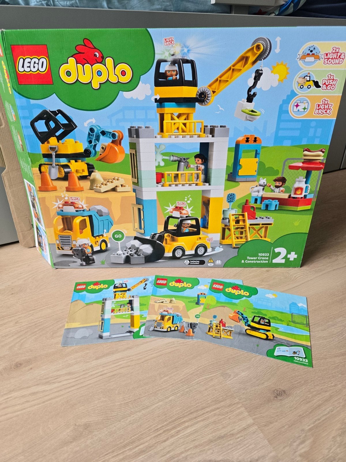 LEGO Duplo Torenkraan & Bouwterrein (10933) - Compleet, Ophalen, Compleet, Gebruikt, Overige thema's