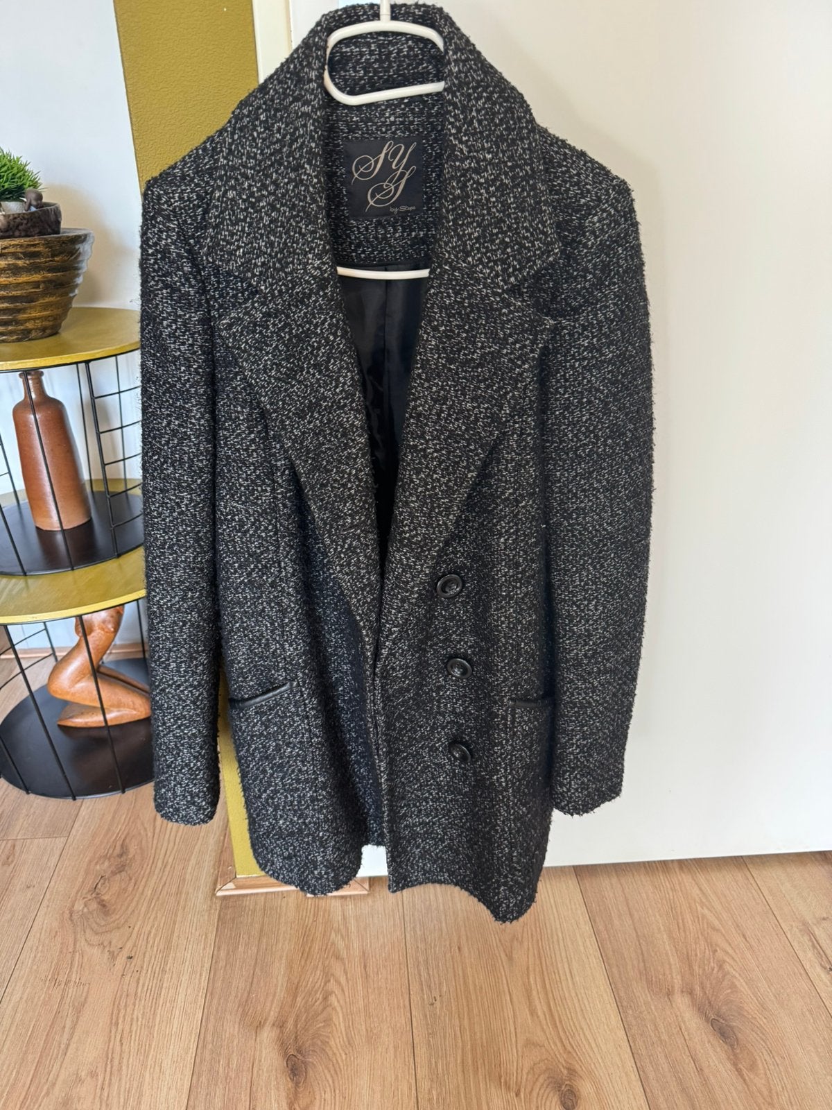 Dames winter blazer maat L By Steps, Kleding | Dames, Ophalen of Verzenden, Zo goed als nieuw, Maat 42/44 (L), Zwart