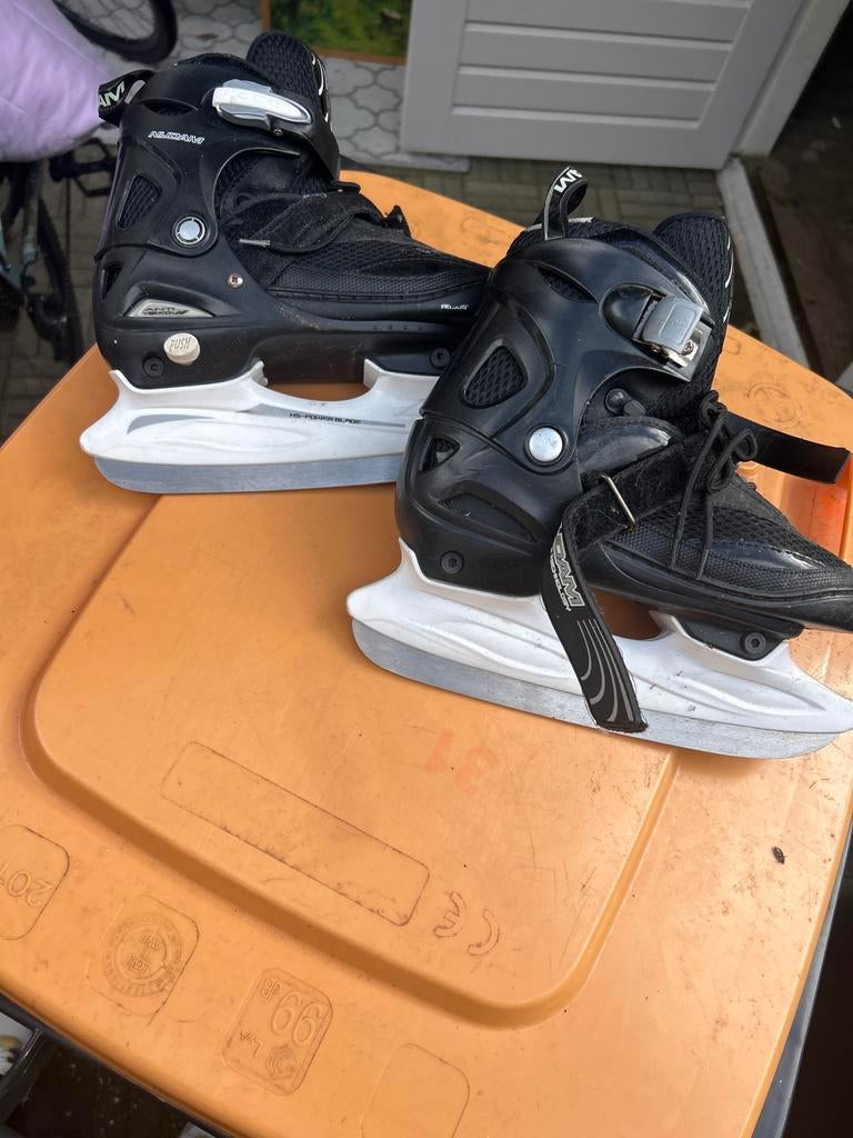 Nijdam schaatsen, verstelbaar maat 34-37, Ophalen of Verzenden, Gebruikt, Overige typen, Nijdam