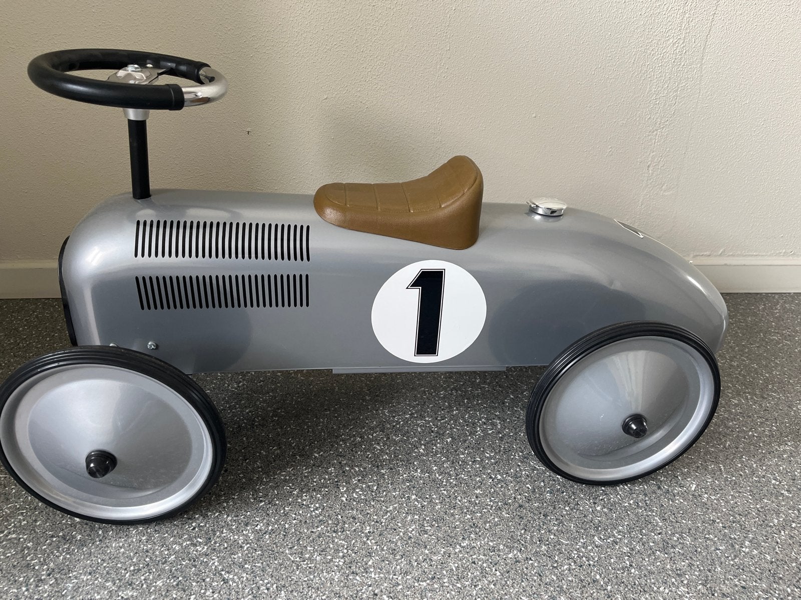 Baghera Rider Silver loopauto - Zo goed als nieuw, Ophalen of Verzenden, Zo goed als nieuw, Loopvoertuig