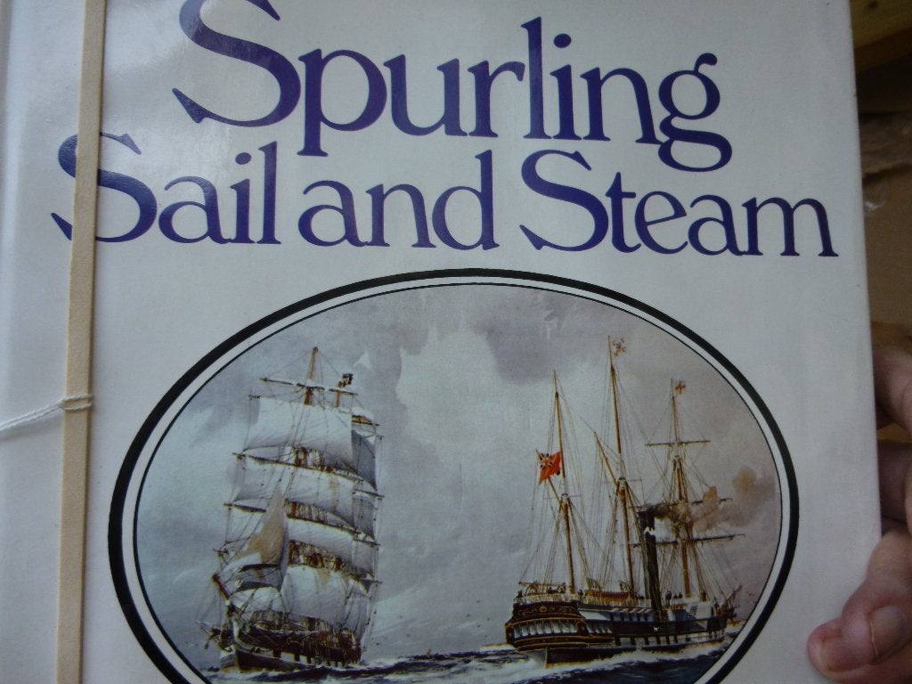 scheepvaart boeken 2 spurling grote banden in linnen, plus 2, Ophalen of Verzenden, Boek of Tijdschrift