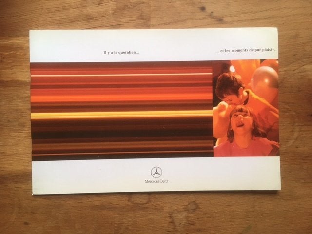 Mercedes-Benz    Brochure   -   Algemeen         (Jaren '90), Zo goed als nieuw, Mercedes-Benz, Mercedes, Ophalen of Verzenden