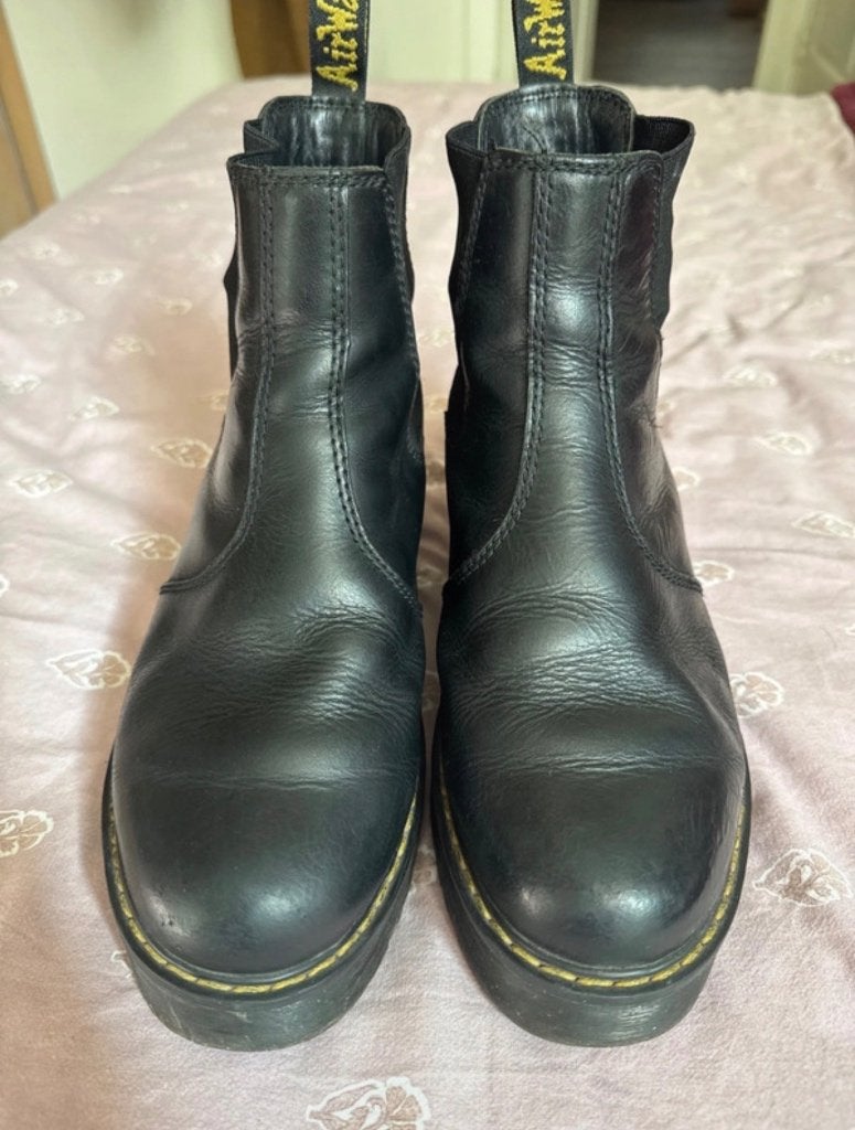 Dr Martens Chelsea platform laarzen maat 38, Zwart, Lage of Enkellaarzen, Ophalen of Verzenden, Dr. Martens