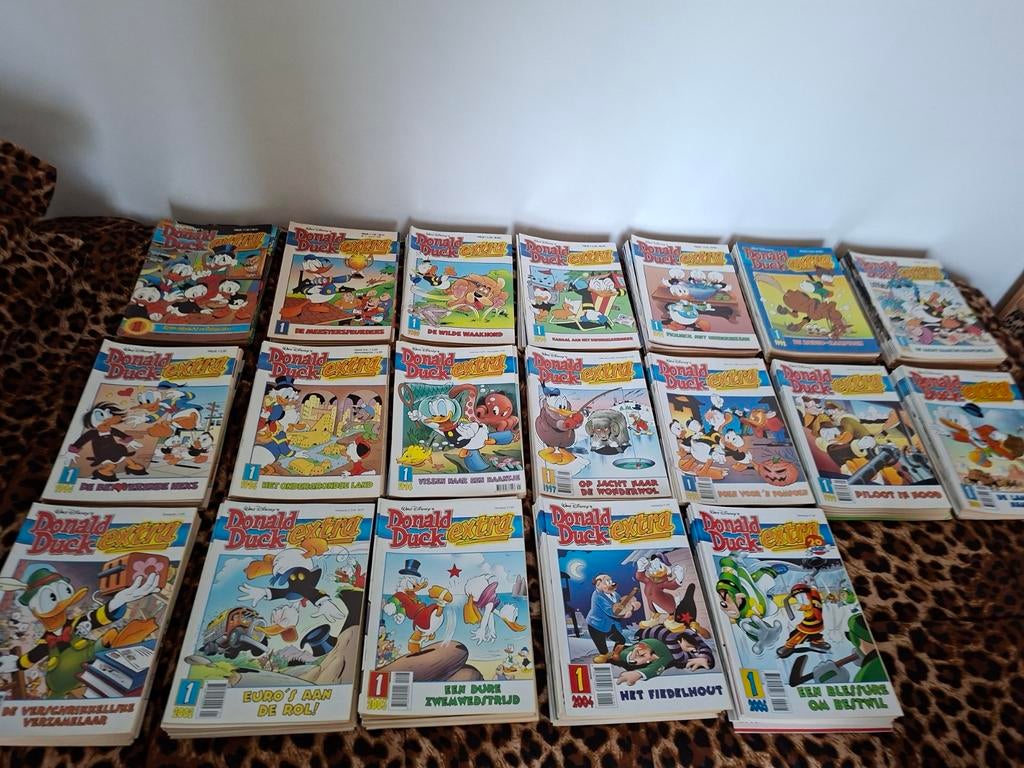 Complete jaargangen Donald Duck Extra van 1989 t/m 2005, Complete serie of reeks, Ophalen of Verzenden, Gelezen, Europa