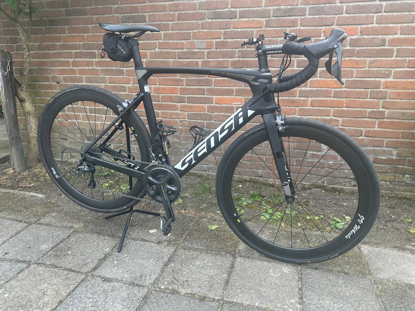SENSA GIULIA AREO, 28 inch, Carbon, Zo goed als nieuw, Meer dan 20 versnellingen
