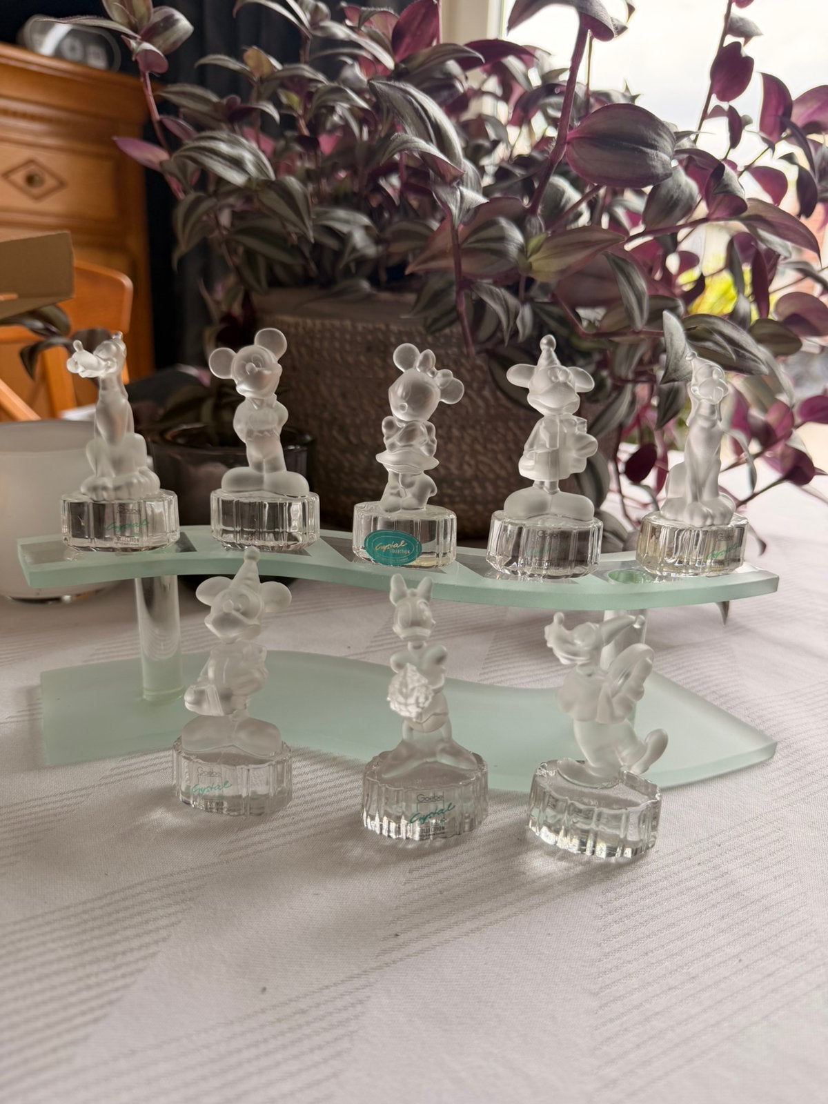 Disney kristal set, Ophalen of Verzenden